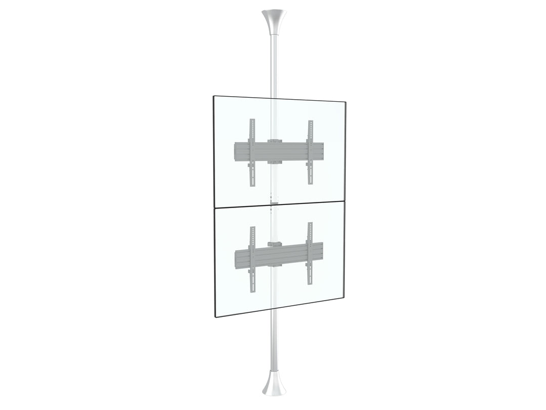 Multibrackets MBFC2U Chrome M Floor to Ceiling Mount Pro - Up to 40"-65" Screen Floor to Ceiling Display Mount Multibrackets