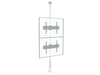 Multibrackets MBFC2U Chrome M Floor to Ceiling Mount Pro - Up to 40"-65" Screen