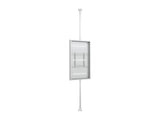 Multibrackets M Pro Series Enclosure 65" Floor to Ceiling Medium White