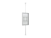Multibrackets M Pro Series Enclosure 65" Floor to Ceiling Medium White Signage Display Enclosures Multibrackets