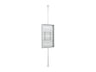 Multibrackets M Pro Series Enclosure 65" Floor to Ceiling Medium White