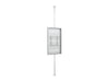Multibrackets M Pro Series Enclosure 65" Floor to Ceiling Medium White Signage Display Enclosures Multibrackets