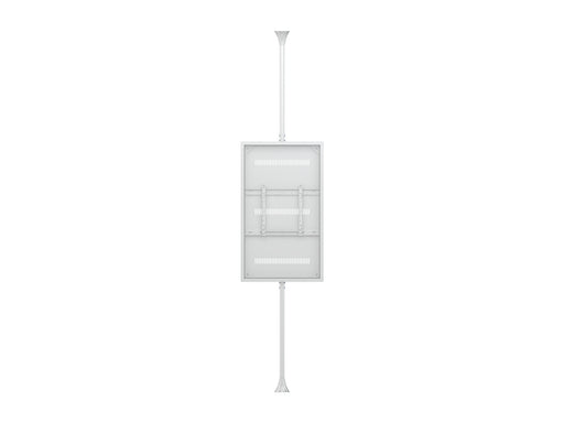 Multibrackets M Pro Series Enclosure 65" Floor to Ceiling Medium White Signage Display Enclosures Multibrackets