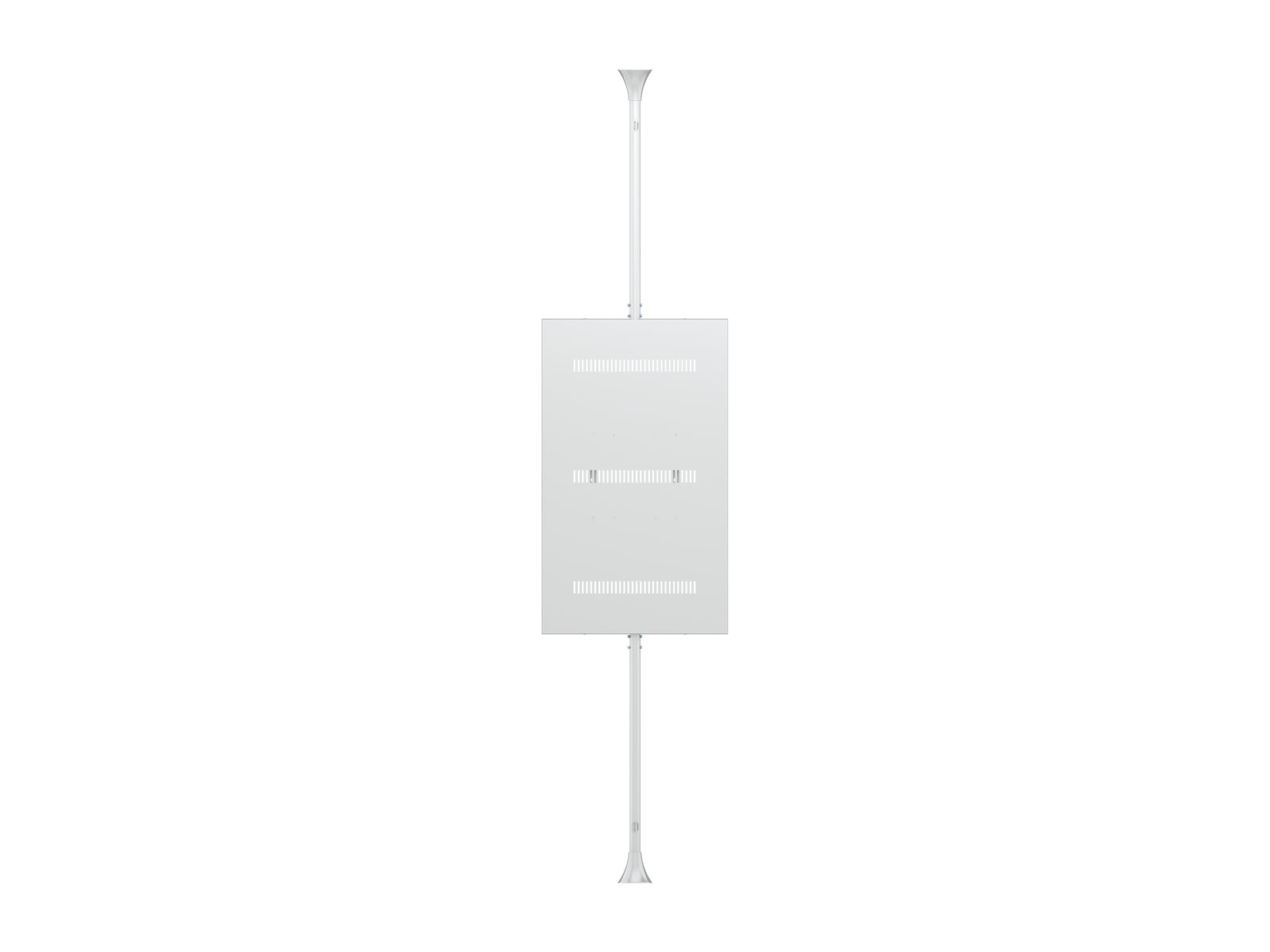 Multibrackets M Pro Series Enclosure 65" Floor to Ceiling Medium White Signage Display Enclosures Multibrackets