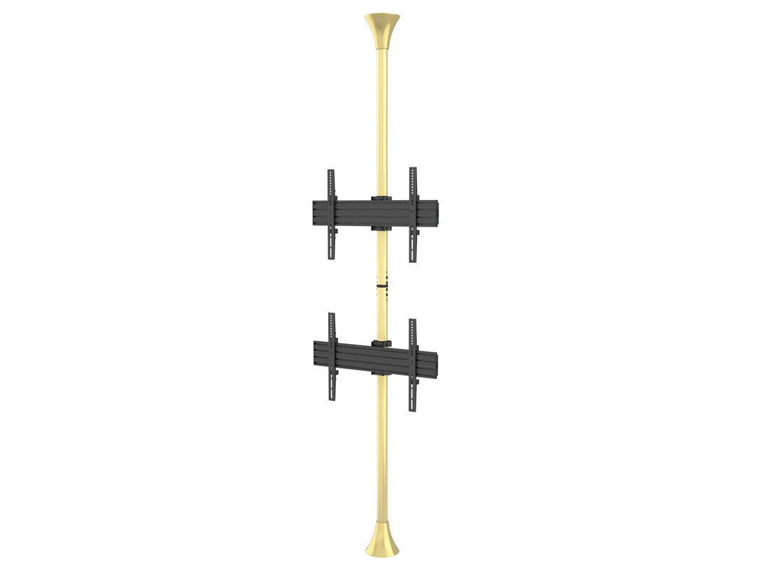 Multibrackets MBFC2U Brass M Floor to Ceiling Mount Pro - Up to 40"-65" Screen Floor to Ceiling Display Mount Multibrackets
