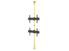 Multibrackets MBFC2U Brass M Floor to Ceiling Mount Pro - Up to 40"-65" Screen