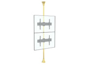 Multibrackets MBFC2U Brass M Floor to Ceiling Mount Pro - Up to 40"-65" Screen Floor to Ceiling Display Mount Multibrackets