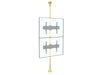 Multibrackets MBFC2U Brass M Floor to Ceiling Mount Pro - Up to 40"-65" Screen