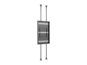 Multibrackets M Pro Series Enclosure 75" Floor to Ceiling Large Black Signage Display Enclosures Multibrackets