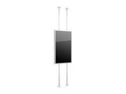 Multibrackets M Pro Series Enclosure 75" Floor to Ceiling Large White Signage Display Enclosures Multibrackets