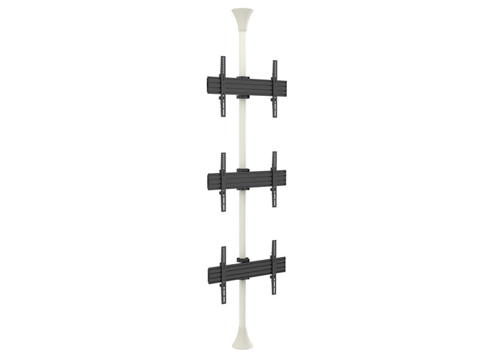 Multibrackets MBFC3U White M Floor to Ceiling Mount Pro - Up to 40"-65" Screen Floor to Ceiling Display Mount Multibrackets