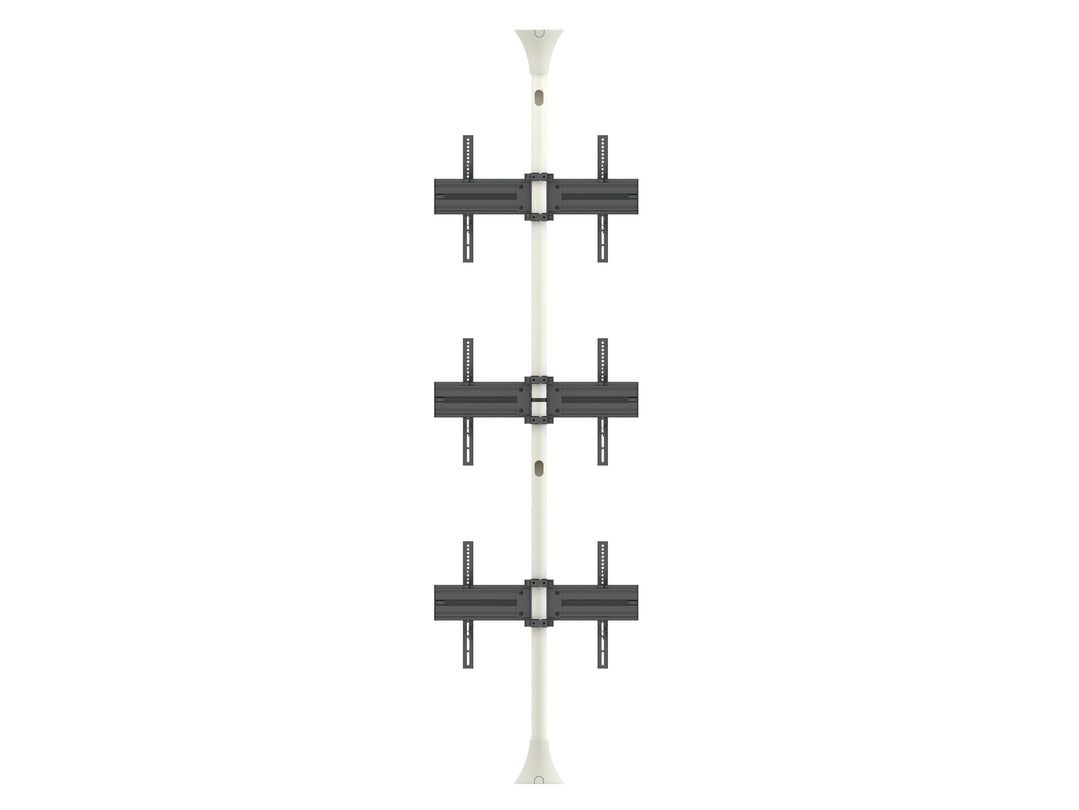 Multibrackets MBFC3U White M Floor to Ceiling Mount Pro - Up to 40"-65" Screen Floor to Ceiling Display Mount Multibrackets
