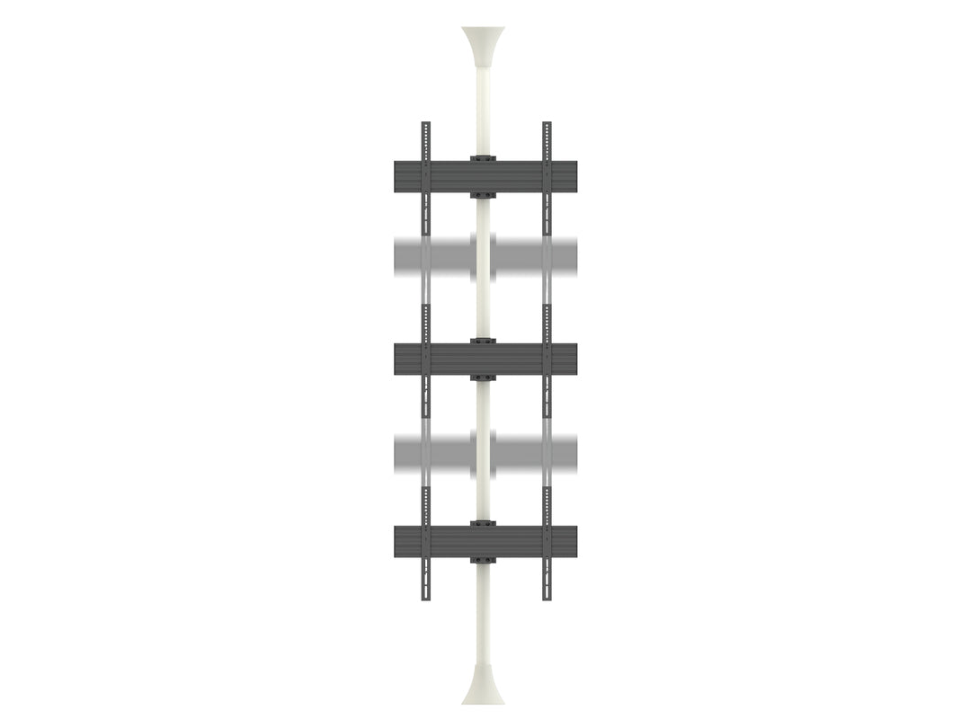 Multibrackets MBFC3U White M Floor to Ceiling Mount Pro - Up to 40"-65" Screen Floor to Ceiling Display Mount Multibrackets