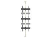Multibrackets MBFC3U White M Floor to Ceiling Mount Pro - Up to 40"-65" Screen Floor to Ceiling Display Mount Multibrackets