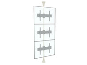 Multibrackets MBFC3U White M Floor to Ceiling Mount Pro - Up to 40"-65" Screen Floor to Ceiling Display Mount Multibrackets