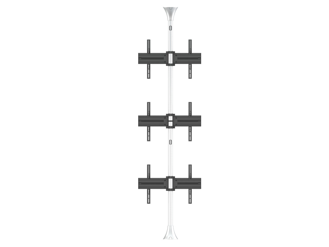 Multibrackets MBFC3U Chrome M Floor to Ceiling Mount Pro - Up to 40"-65" Screen Floor to Ceiling Display Mount Multibrackets