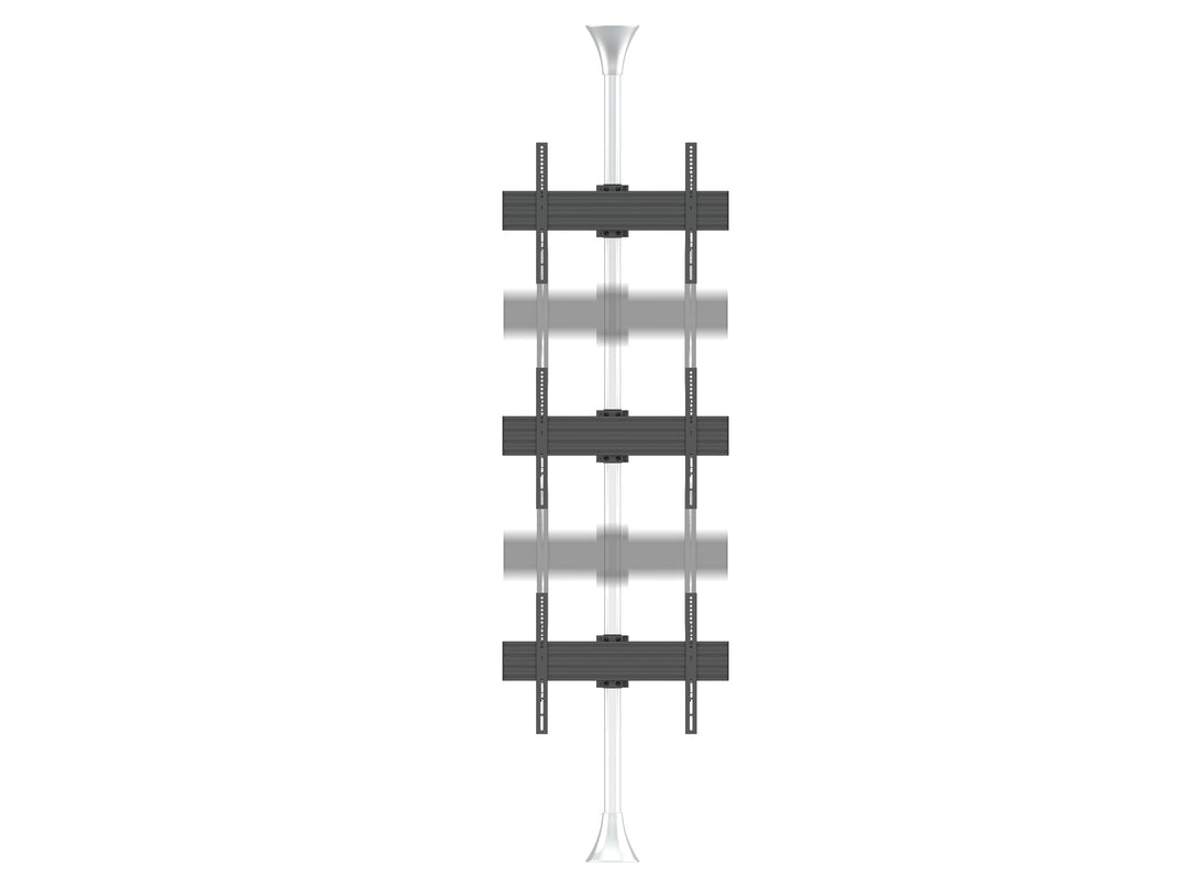 Multibrackets MBFC3U Chrome M Floor to Ceiling Mount Pro - Up to 40"-65" Screen Floor to Ceiling Display Mount Multibrackets