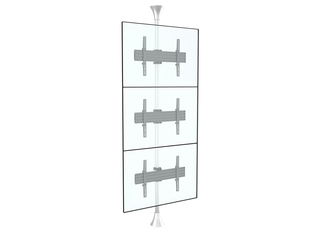 Multibrackets MBFC3U Chrome M Floor to Ceiling Mount Pro - Up to 40"-65" Screen Floor to Ceiling Display Mount Multibrackets