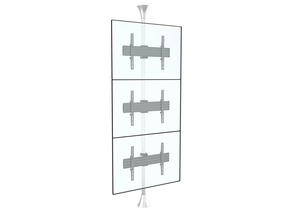 Multibrackets MBFC3U Chrome M Floor to Ceiling Mount Pro - Up to 40"-65" Screen