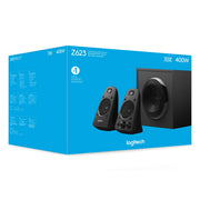 Logitech Z623 Speaker System with Subwoofer, Black | 980-000404 Speaker Logitech