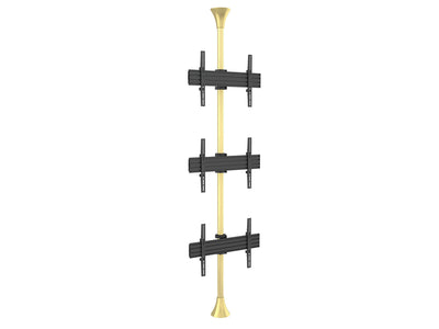 Multibrackets MBFC3U Brass M Floor to Ceiling Mount Pro - Up to 40"-65" Screen Multibrackets Floor to Ceiling Display Mount Multibrackets