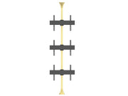 Multibrackets MBFC3U Brass M Floor to Ceiling Mount Pro - Up to 40"-65" Screen Floor to Ceiling Display Mount Multibrackets