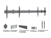 Multibrackets MBW2UHD Micro Adjustable M Wallmount Pro - (65" - 75") Wall Mount Bracket Multibrackets