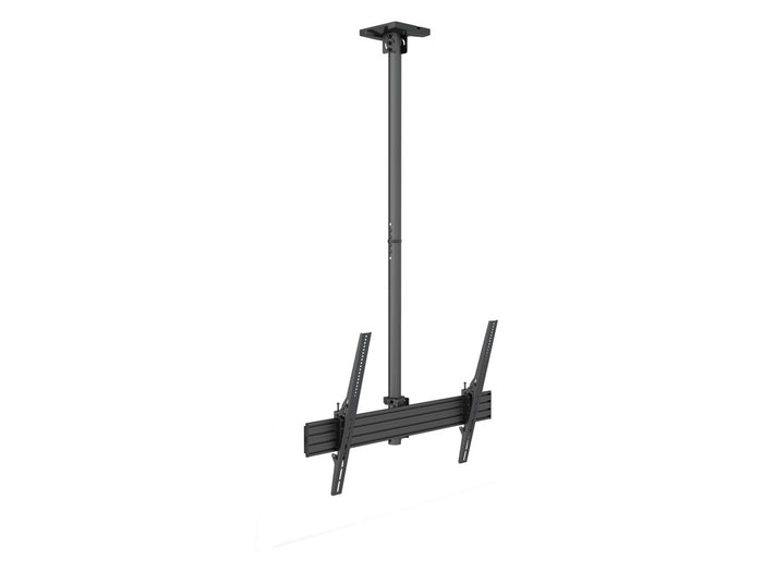 Multibrackets 40” - 75" - 1.5m Pole Single Side Display Ceiling Mount Pro Ceiling Mount Bracket Multibrackets