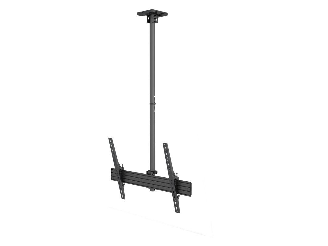 Multibrackets 40” - 75" - 1.5m Pole Single Side Display Ceiling Mount Pro Ceiling Mount Bracket Multibrackets