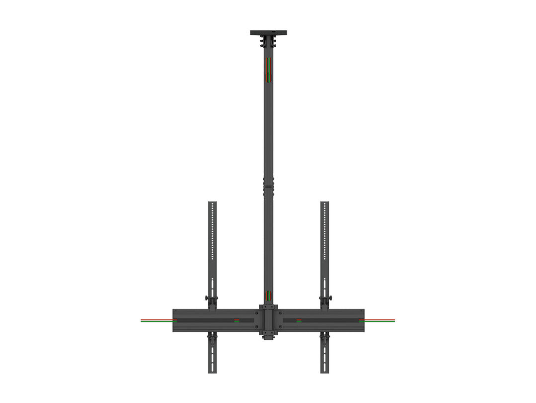 Multibrackets 40” - 75" - 1.5m Pole Single Side Display Ceiling Mount Pro Ceiling Mount Bracket Multibrackets