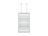 Multibrackets M Pro Series Enclosure 75" Ceiling Large White Signage Display Enclosures Multibrackets