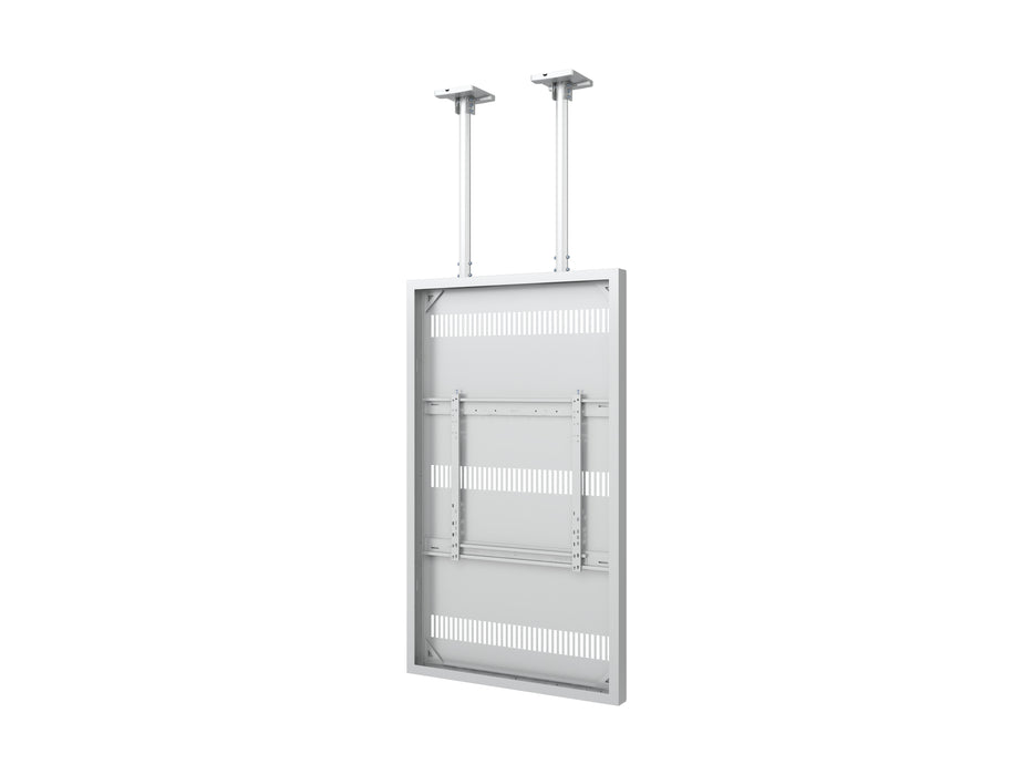 Multibrackets M Pro Series Enclosure 75" Ceiling Large White Signage Display Enclosures Multibrackets