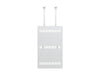 Multibrackets M Pro Series Enclosure 75" Ceiling Large White Signage Display Enclosures Multibrackets
