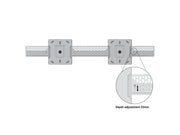 Multibrackets M Pro Series Enclosure 75" Ceiling Large White Signage Display Enclosures Multibrackets