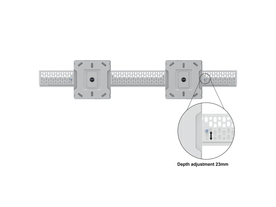 Multibrackets M Pro Series Enclosure 75" Ceiling Large White Signage Display Enclosures Multibrackets