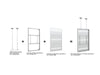 Multibrackets M Pro Series Enclosure 75" Ceiling Large White Signage Display Enclosures Multibrackets