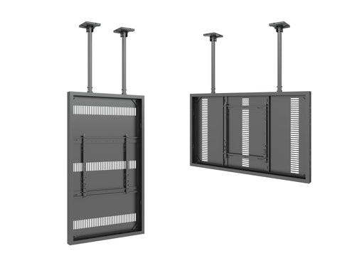 Multibrackets M Pro Series Enclosure 75" Ceiling Large Black Signage Display Enclosures Multibrackets