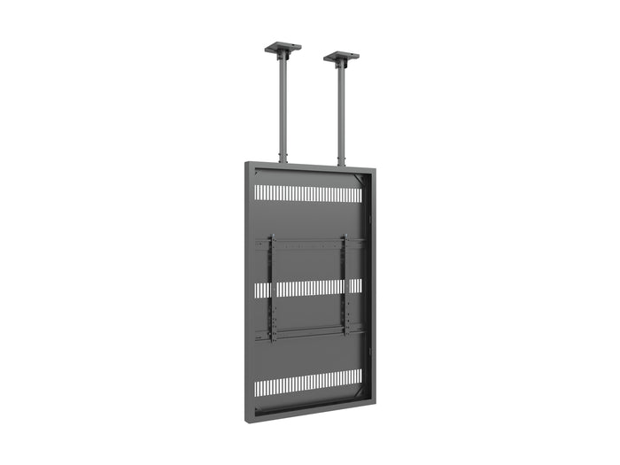 Multibrackets M Pro Series Enclosure 75" Ceiling Large Black Signage Display Enclosures Multibrackets
