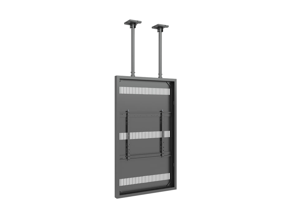 Multibrackets M Pro Series Enclosure 75" Ceiling Large Black Signage Display Enclosures Multibrackets