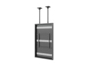 Multibrackets M Pro Series Enclosure 75" Ceiling Large Black Signage Display Enclosures Multibrackets