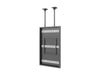 Multibrackets M Pro Series Enclosure 75" Ceiling Large Black Signage Display Enclosures Multibrackets