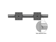 Multibrackets M Pro Series Enclosure 75" Ceiling Large Black Signage Display Enclosures Multibrackets