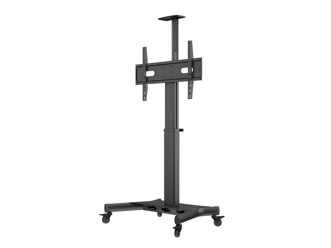 Multibrackets M Motorized Public Floorstand Single Pillar | For 32" - 75" Screens Motorised Trolley Multibrackets