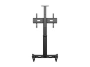 Multibrackets M Motorized Public Floorstand Single Pillar | For 32" - 75" Screens Motorised Trolley Multibrackets