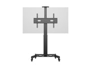 Multibrackets M Motorized Public Floorstand Single Pillar | For 32" - 75" Screens Motorised Trolley Multibrackets