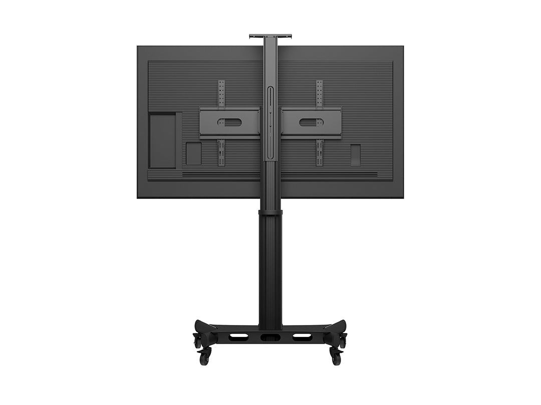 Multibrackets M Motorized Public Floorstand Single Pillar | For 32" - 75" Screens Motorised Trolley Multibrackets