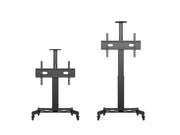 Multibrackets M Motorized Public Floorstand Single Pillar | For 32" - 75" Screens Motorised Trolley Multibrackets