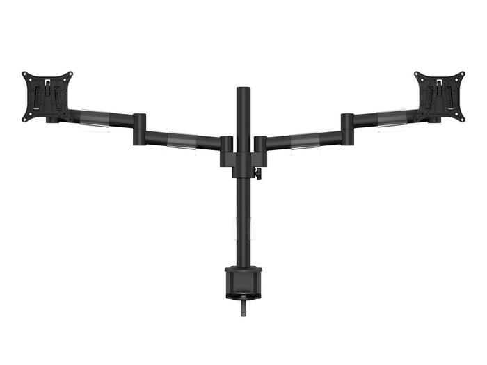 Multibrackets M VESA Deskmount Officeline Dual Black | For 15" - 30" Screens Monitor Arm Desk Mount Multibrackets