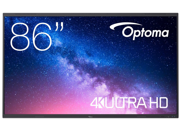 Optoma 5863RK 86" 4K Ultra HD Interactive Flat Panel Display Interactive Touchscreen Display Optoma