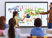 Optoma 5863RK 86" 4K Ultra HD Interactive Flat Panel Display Interactive Touchscreen Display Optoma